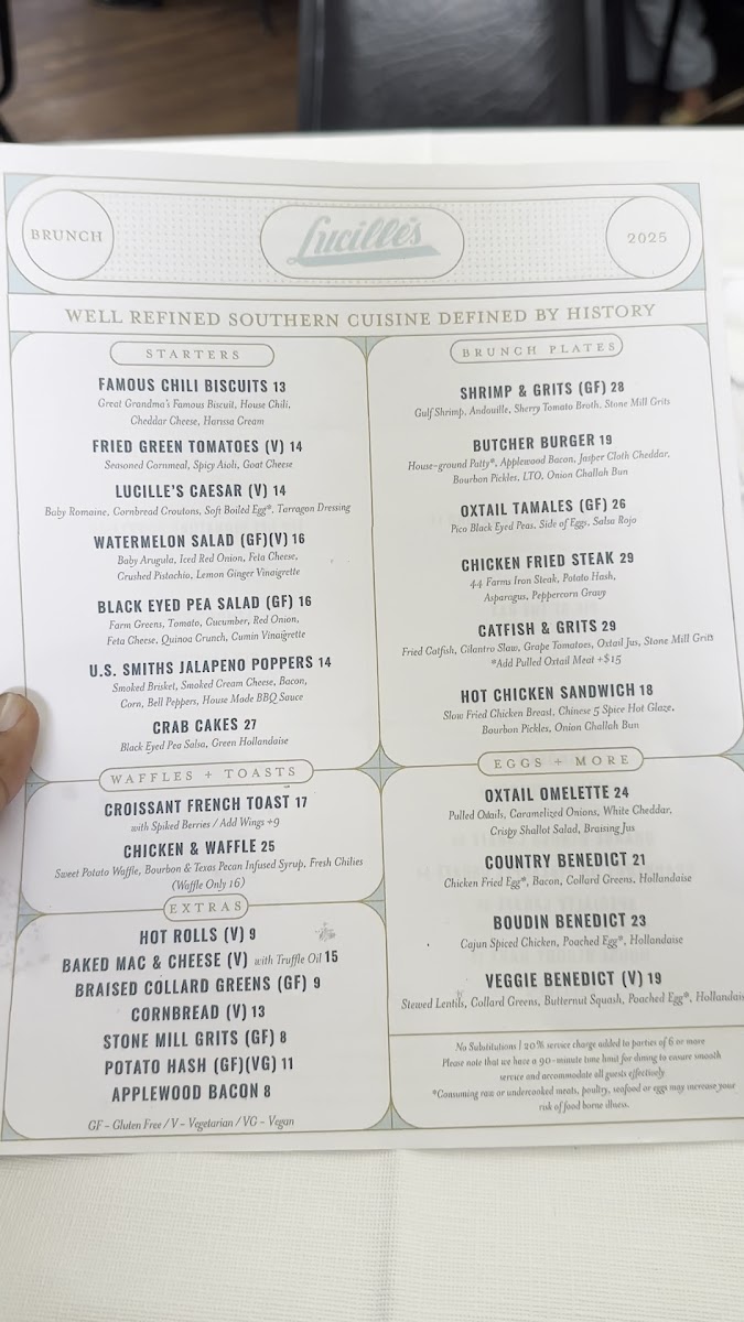 Menu Lucille's-1